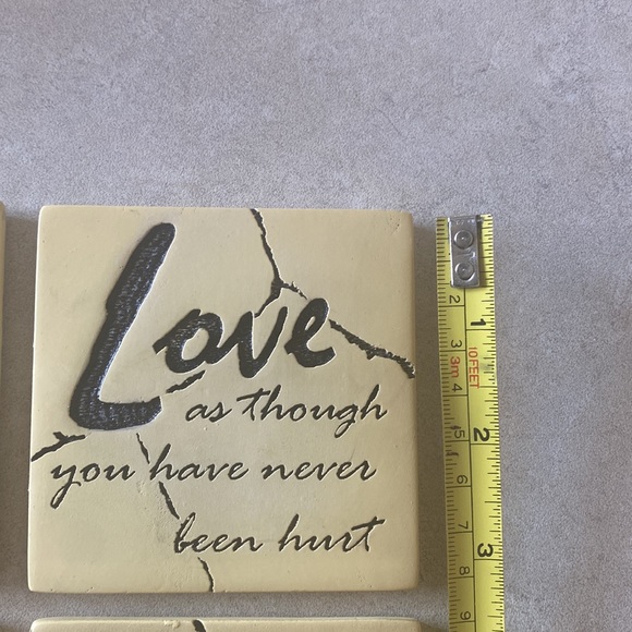Stone Coasters with Quotes Exc Shape - Picture 3 of 9
